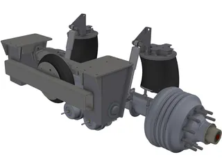 HT300-19-004 Hendrickson Suspension 3D Model