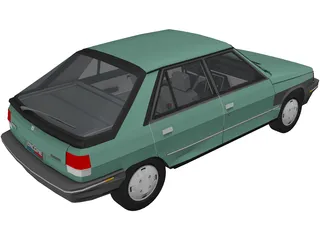 Renault Encore 5-door (1985) 3D Model