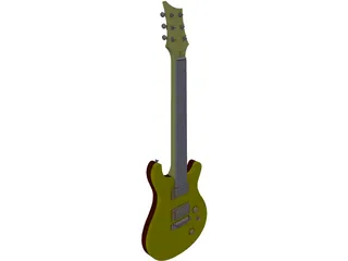 Daves Guitar 3D Model