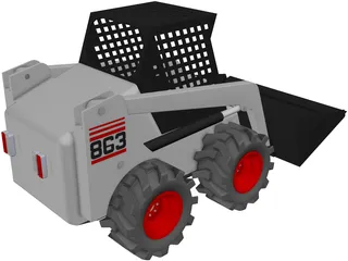 Bobcat 863 3D Model