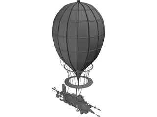 Airship 3D Model