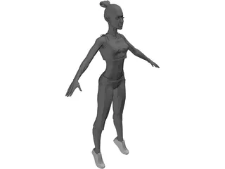 Woman 3D Model