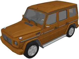 Mercedes-Benz G500 W463 (2008) 3D Model