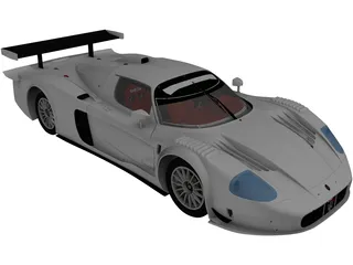 Maserati MC12 (2009) 3D Model