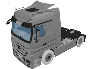 Mercedes-Benz Actros 8144 3D Model