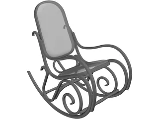 Rocking Chair 3D Model