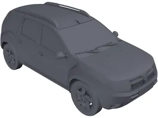 Renault (Dacia) Duster D-Cross 3D Model