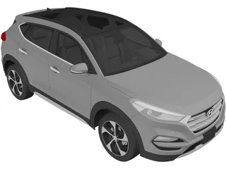 Hyundai Tucson (2019) 3D Model