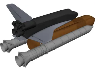 Space Shuttle 3D Model