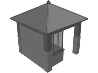 Guard House 3D Model
