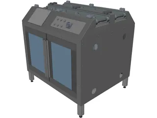 Assembly Station 3D Model