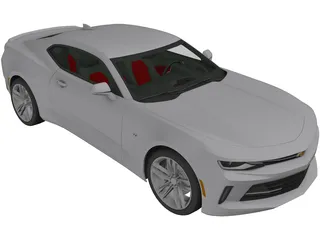 Chevrolet Camaro RS (2016) 3D Model