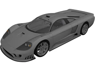 Saleen S7 TT (2007) 3D Model