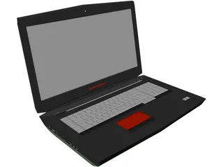 Alienware Laptop 3D Model