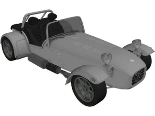 Caterham Super Seven (1982) 3D Model