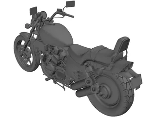 Honda Magna (1987) 3D Model