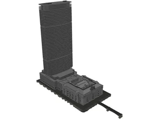 Metlife Tower 3D Model