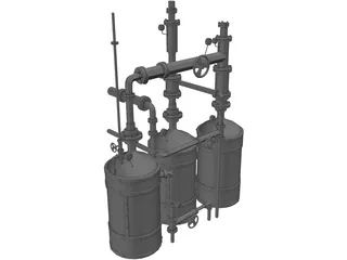 Brewery 3D Model