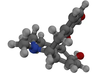 Morphine 3D Model