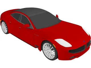 Fisker Karma Revero (2018) 3D Model