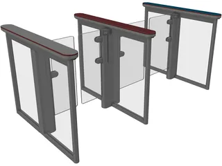 Turnstile 3D Model