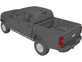 Chevrolet Colorado ZR2 (2017) 3D Model