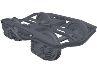 Y-25 Bogie 3D Model