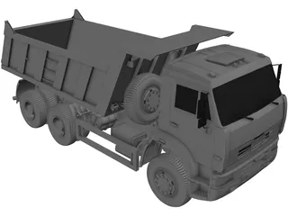 Kamaz 5240 3D Model