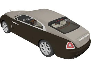 Rolls-Royce Wraith (2014) 3D Model