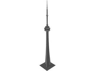 CN Tower 3D Model