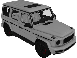 Mercedes-Benz G500 (2019) 3D Model