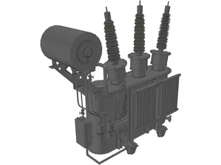Transformator 3D Model