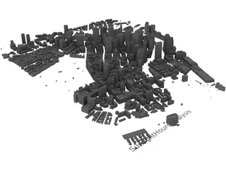 Boston City Hall 3D Model