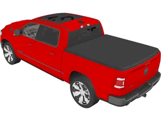Dodge Ram 1500 Limited (2019) 3D Model