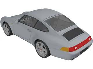 Porsche 911 [993] Carrera (1994) 3D Model