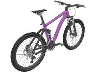 Bicycle Enduro 3D Model