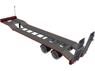 Low Loader 3D Model