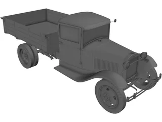 Gaz AA 3D Model