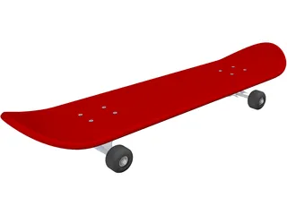 Skateboard 3D Model