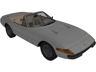 Ferrari 365 GTS4 3D Model