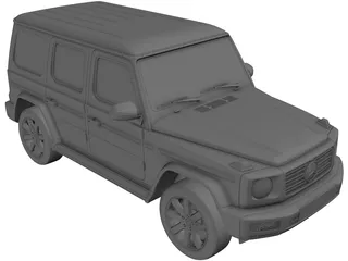 Mercedes-Benz G500 G-Class (2019) 3D Model