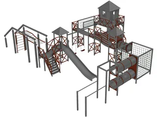 Kids Area 3D Model