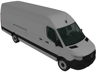 Mercedes-Benz Sprinter (2019) 3D Model