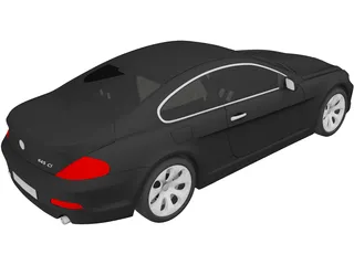 BMW 645Ci (2004) 3D Model