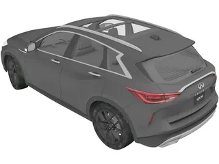 Infiniti QX50 (2019) 3D Model