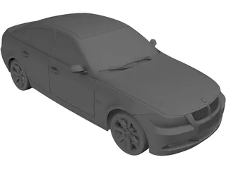 BMW 330 Sedan 3D Model
