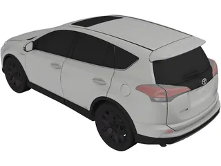 Toyota RAV4 (2019) 3D Model