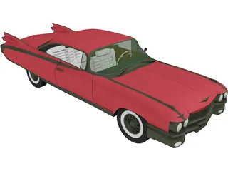 Cadillac Eldorado Hardtop (1959) 3D Model