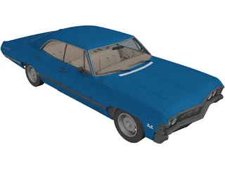 Chevrolet Impala (1967) 3D Model