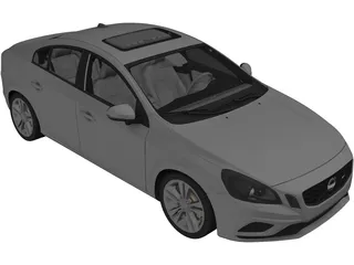 Volvo S60 (2010) 3D Model